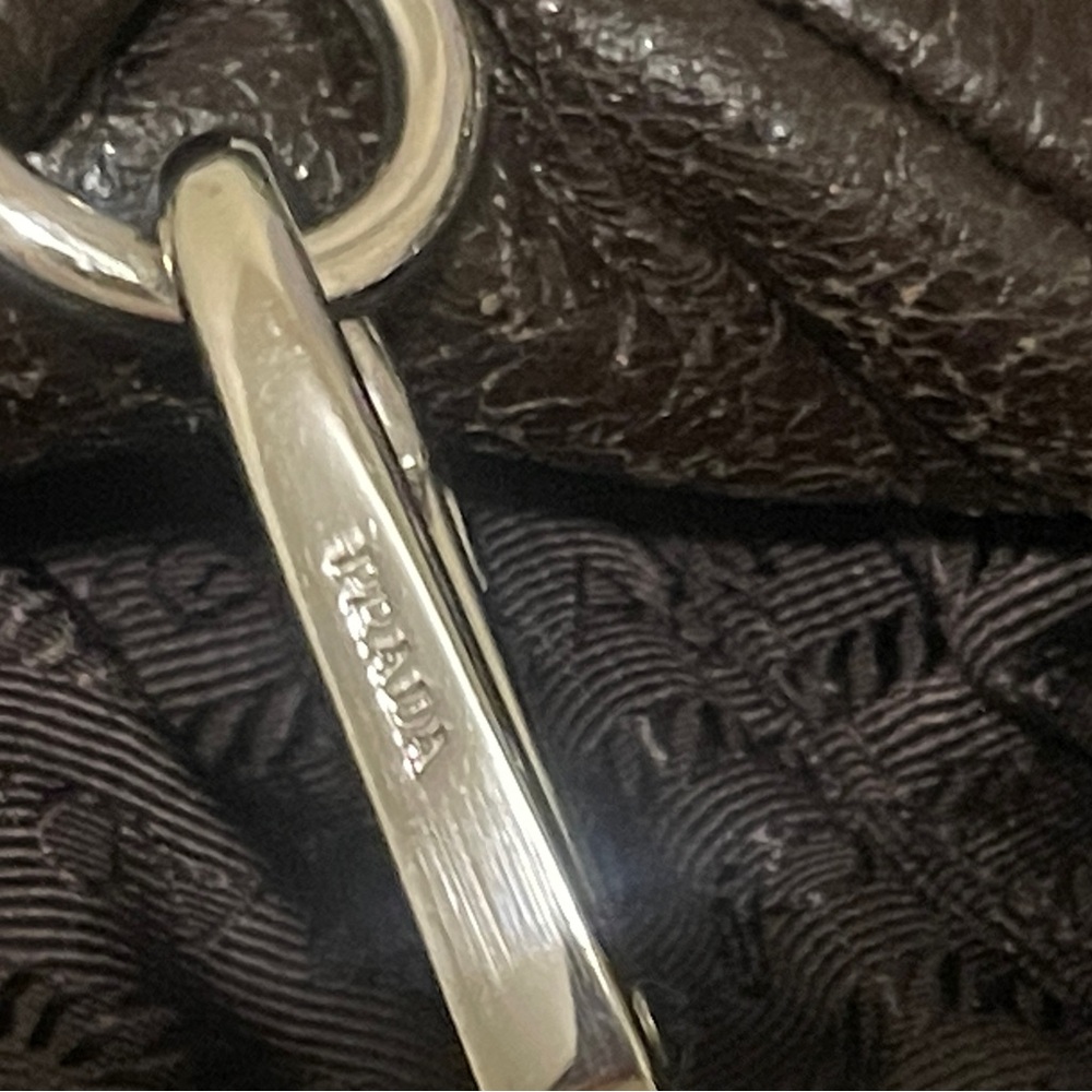 Authentic Vintage Prada Cervo Lux Bowling Bag - Picture 8 of 15